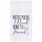 Hocus Pocus I Need Wine to Focus Halloween Embroidered Flour Sack Cotton Kitchen Towel